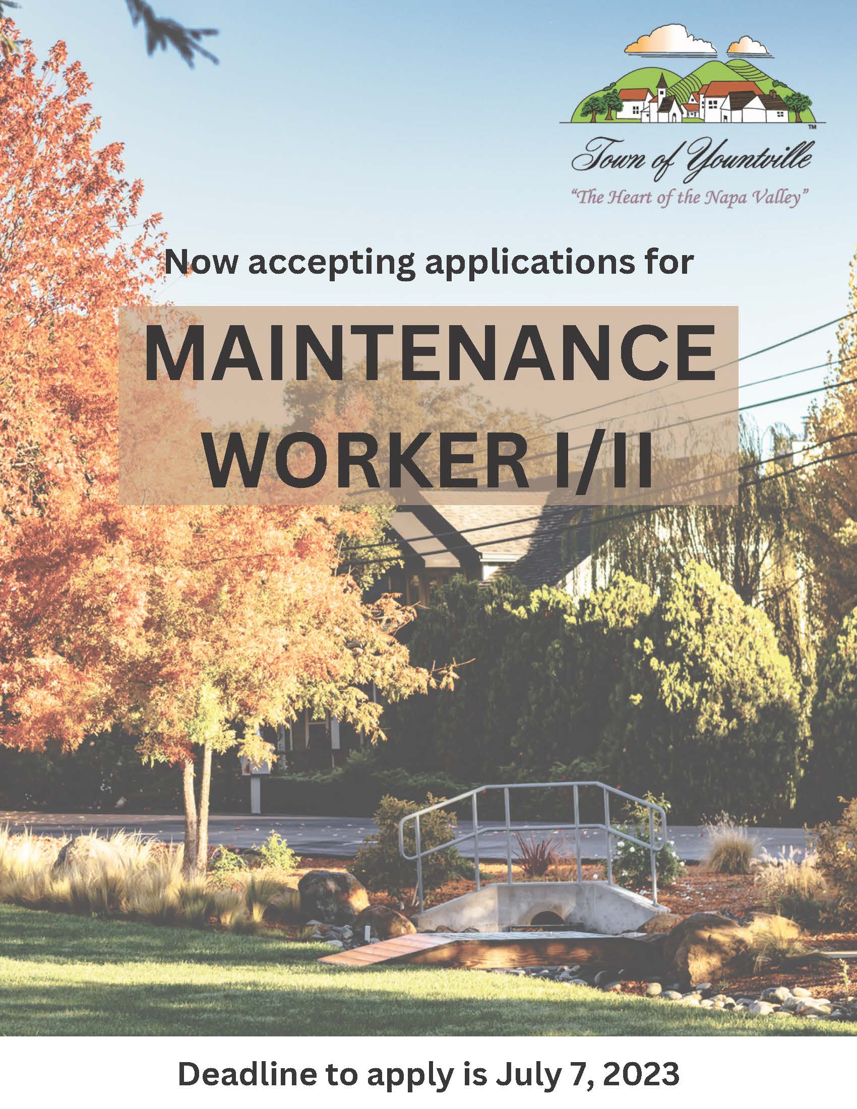 Maintenance Worker I-II