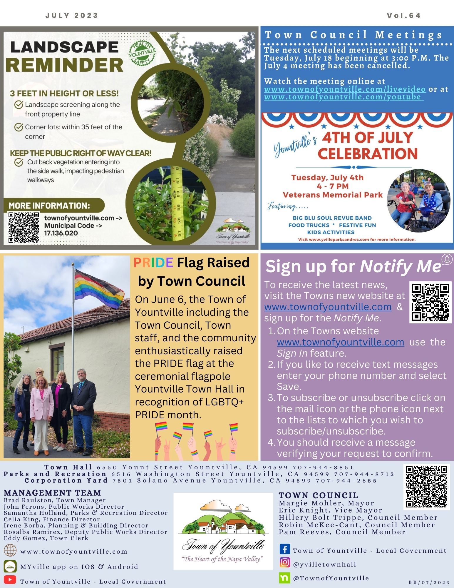July 2023 Newsletter page 2
