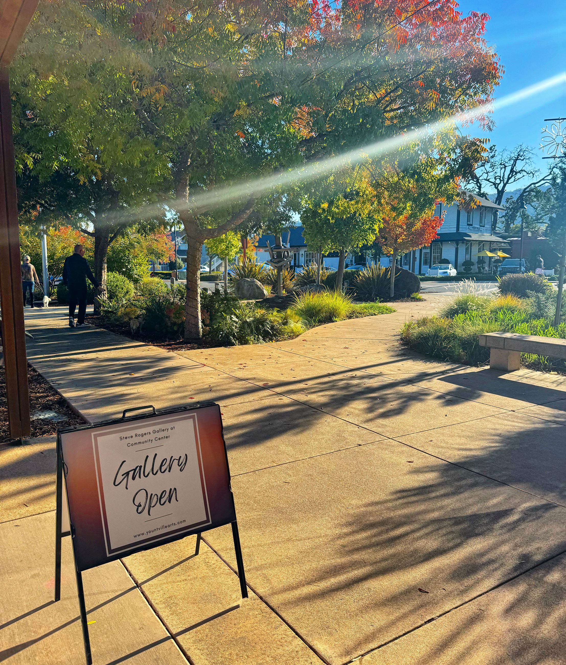 Steve Rogers Gallery at Community Center Open