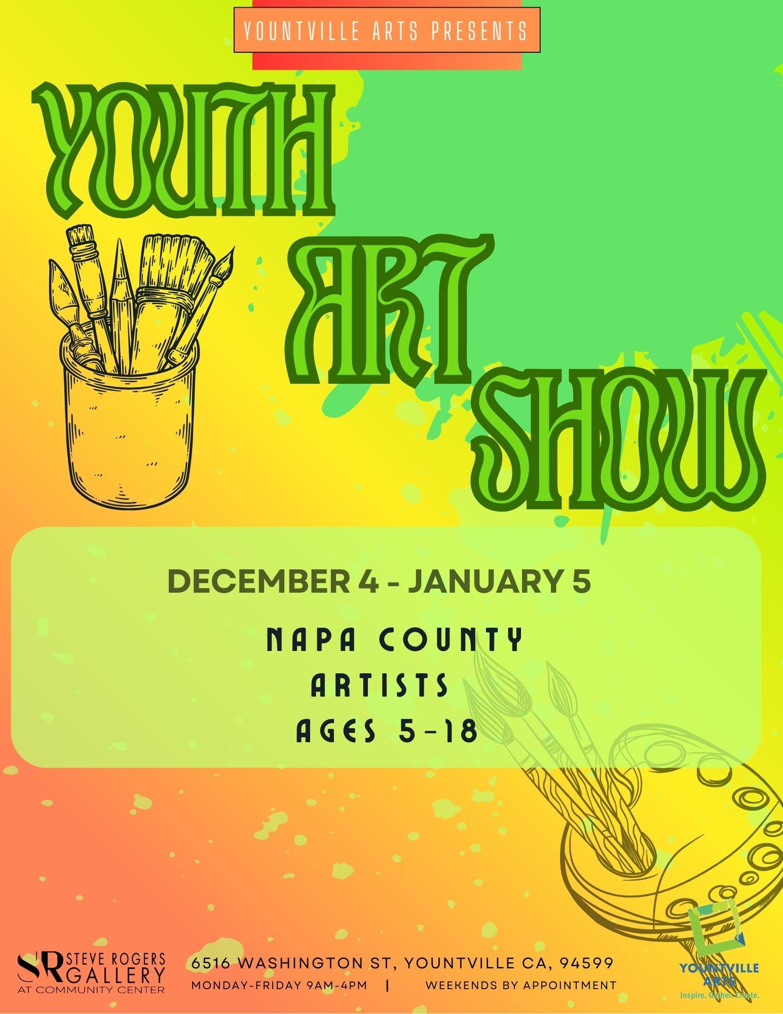 Door Flyer 2025 Youth Art